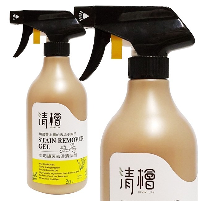 【清檜】水垢鏽斑去污清潔劑 (500ml)-細節圖2