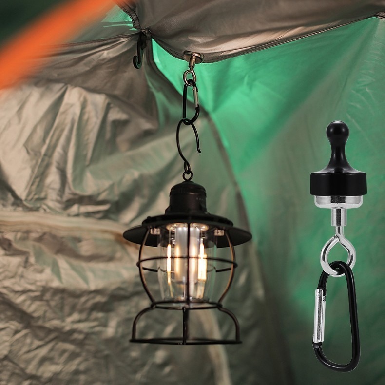 戶外強力磁吸掛勾登山扣 SIN9338 磁吸掛勾 露營掛勾 天幕帳篷固定器-細節圖4