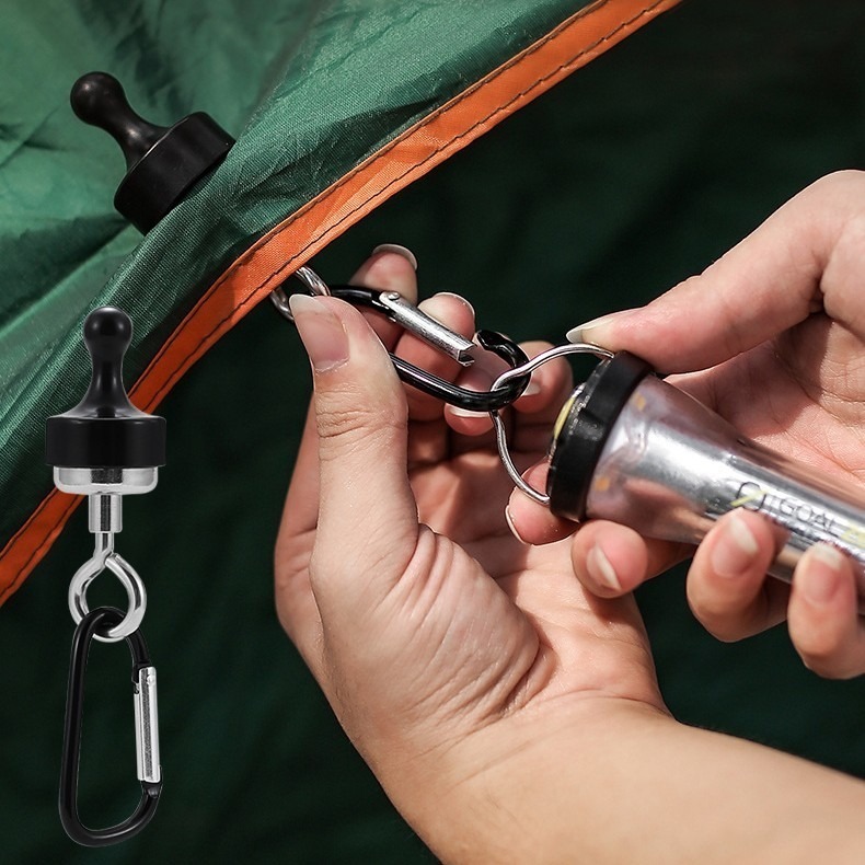戶外強力磁吸掛勾登山扣 SIN9338 磁吸掛勾 露營掛勾 天幕帳篷固定器-細節圖7