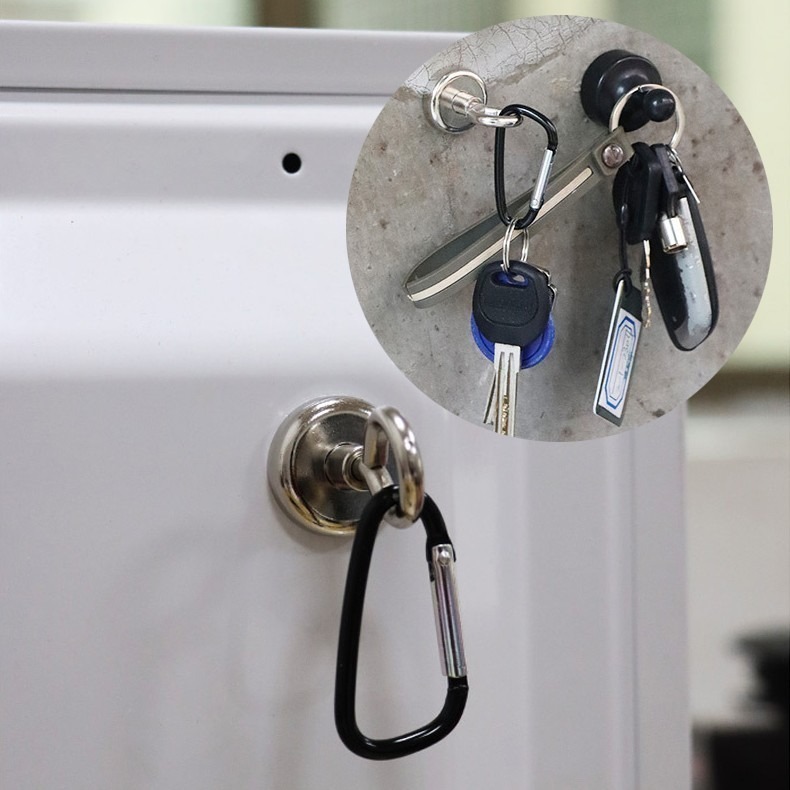 戶外強力磁吸掛勾登山扣 SIN9338 磁吸掛勾 露營掛勾 天幕帳篷固定器-細節圖8