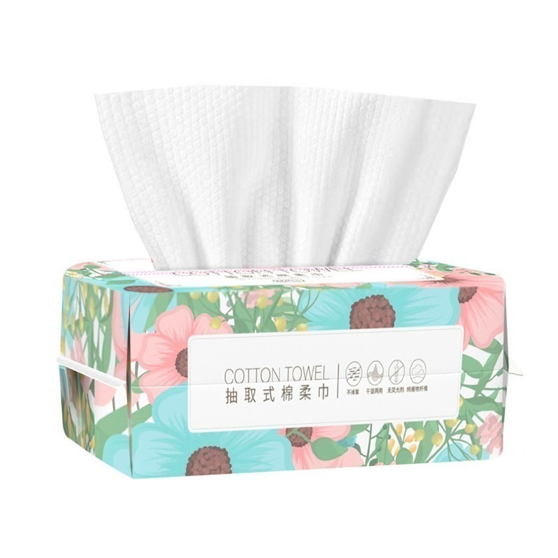 花朵珍珠紋洗臉巾40抽/包 SIN2572 洗臉巾 擦臉巾-細節圖2