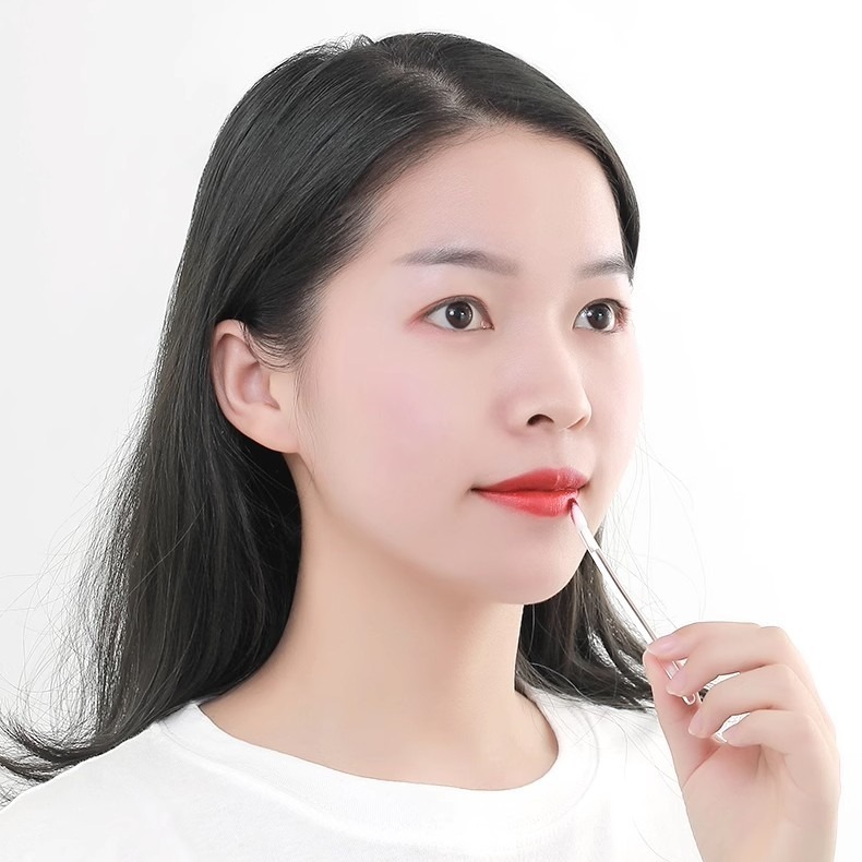 植絨唇刷 補妝棒【50支/包】2938 化妝工具 補妝棒 唇刷 口紅刷-細節圖8