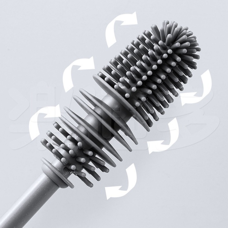 無死角長柄軟頭清潔刷 SIN6665 杯刷 奶瓶刷-細節圖8