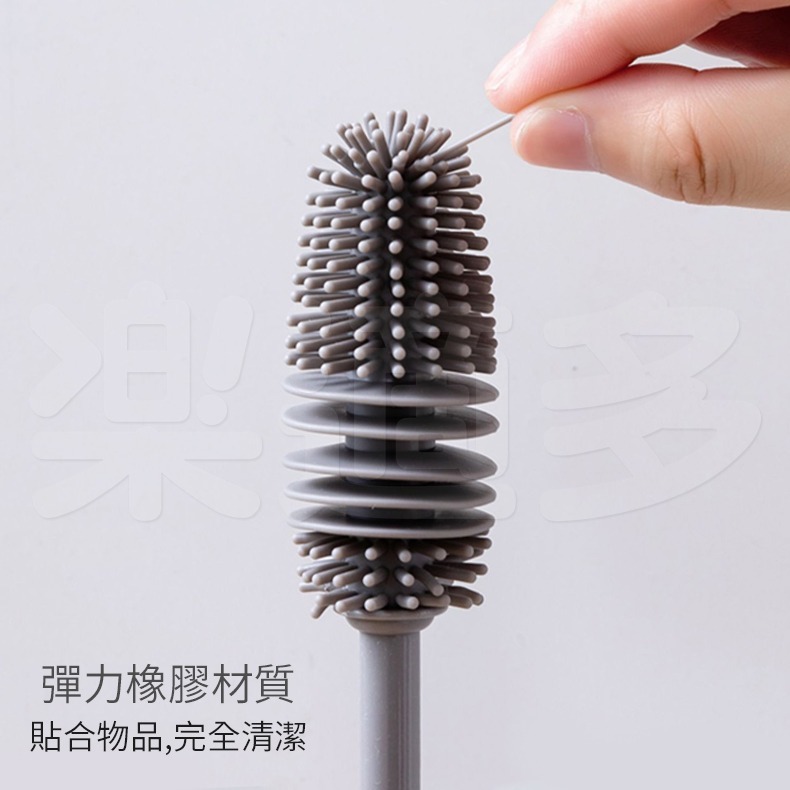 無死角長柄軟頭清潔刷 SIN6665 杯刷 奶瓶刷-細節圖9