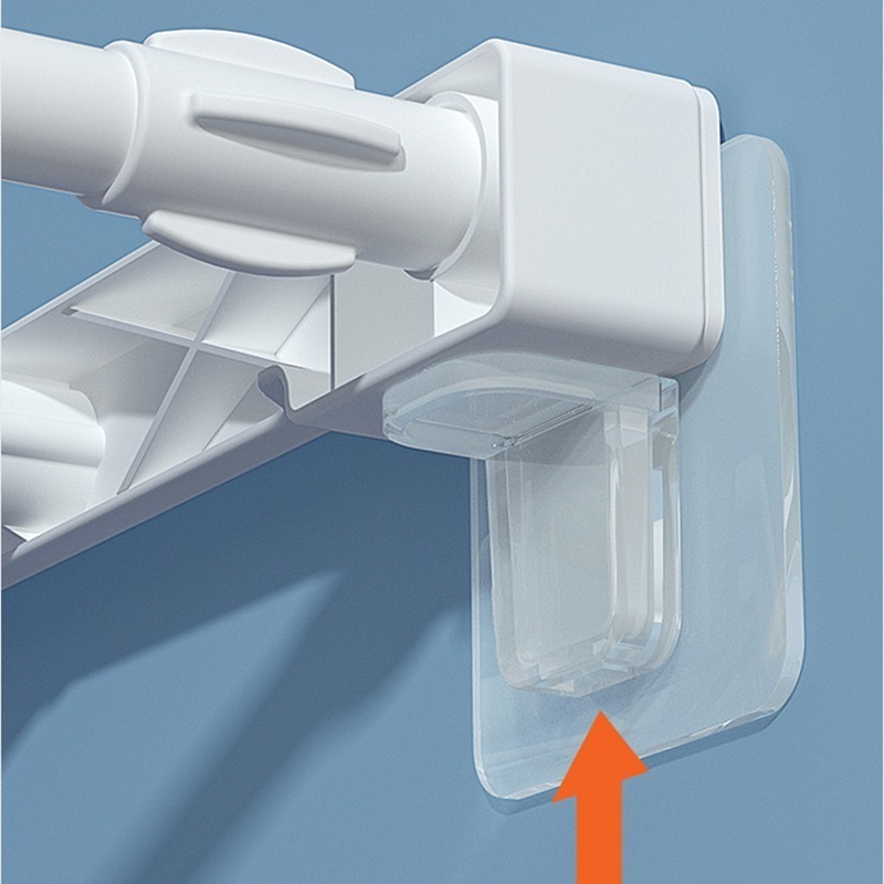 無痕壁貼隔板支撐架 無痕壁貼隔板架 649888-細節圖3