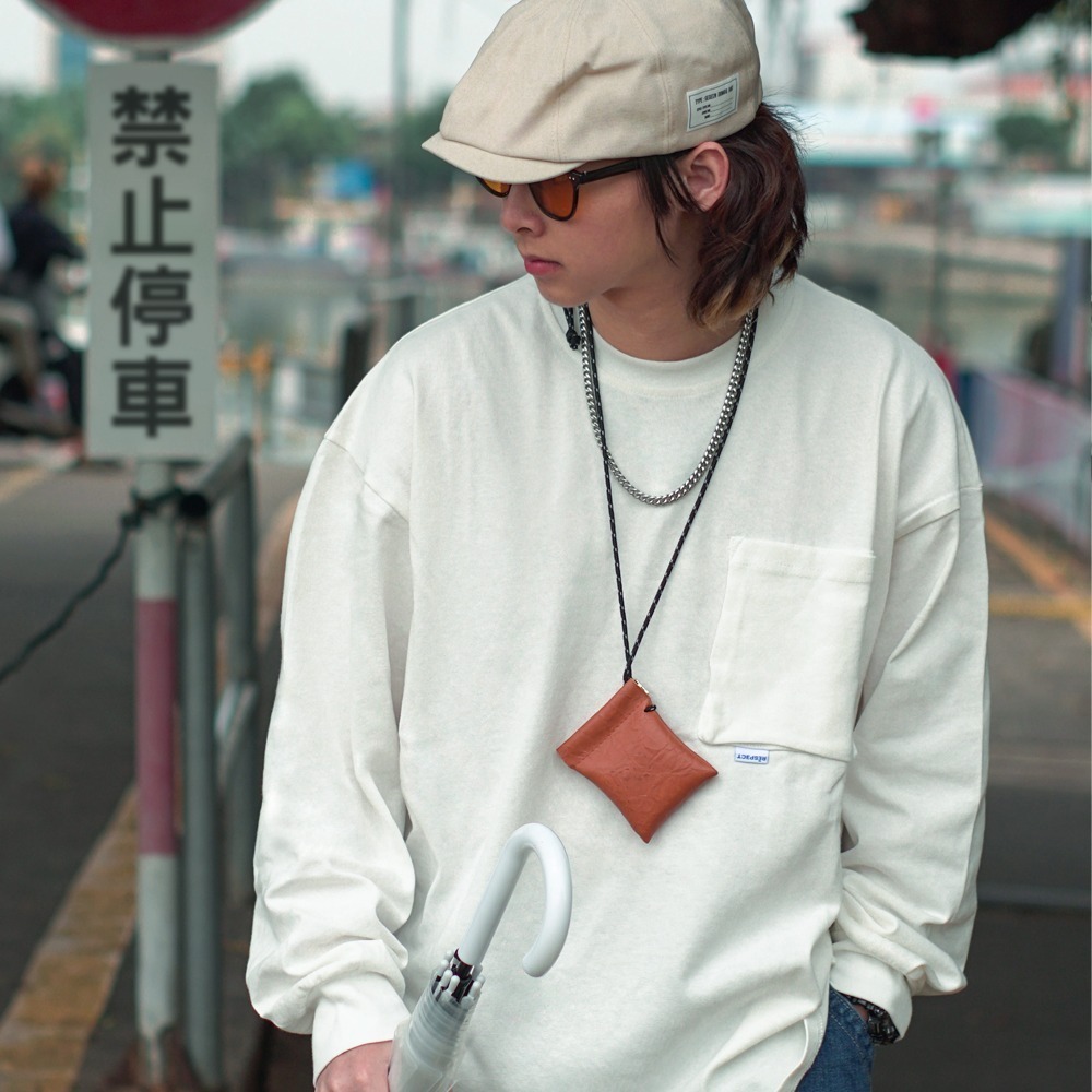 日系掛脖鑰匙零錢彈片包 SE1225 零錢包 鑰匙包 耳機包 隨身包-細節圖9