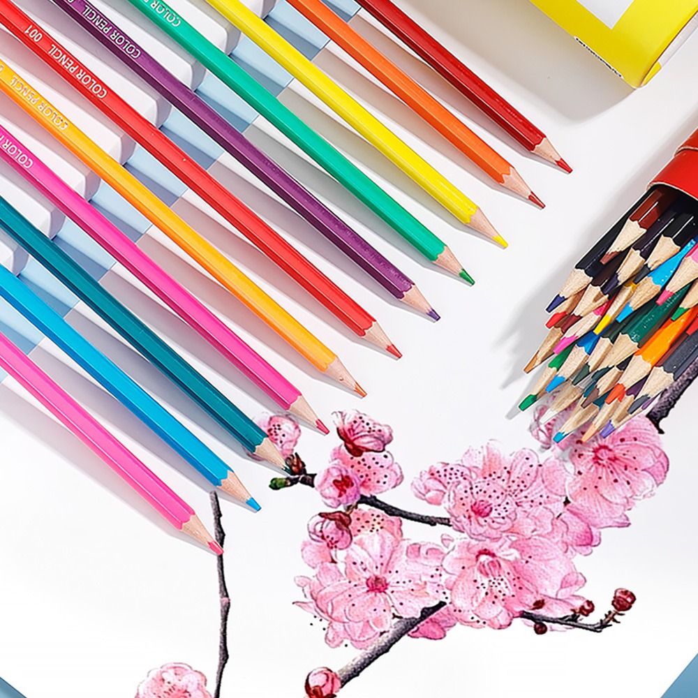 筒裝36色水性色鉛筆 SIN7907 水性色鉛筆 色鉛筆 著色筆 文具-細節圖10