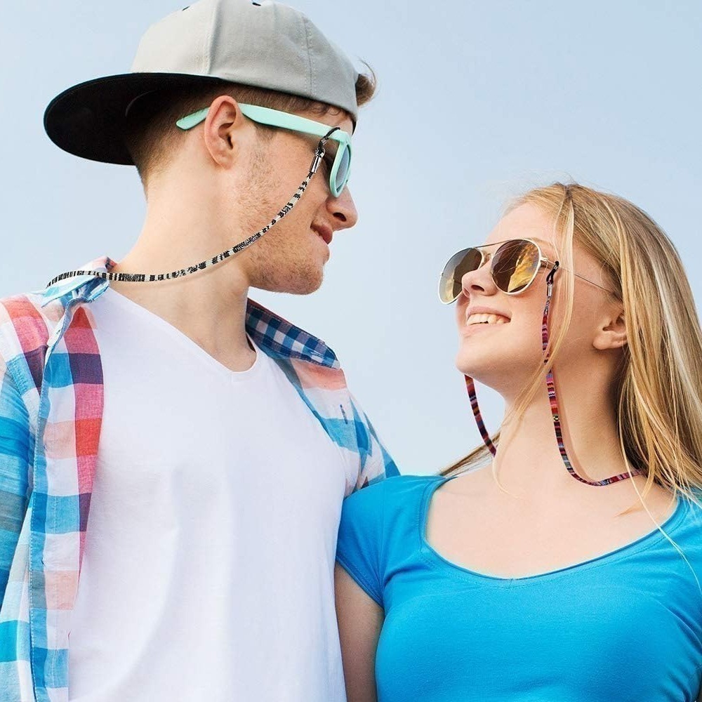 民族風眼鏡掛繩 318 運動眼鏡繩 眼鏡掛繩 眼鏡鍊 眼鏡帶 眼鏡防滑繩 眼鏡防滑帶 眼鏡防掉繩 眼鏡固定帶-細節圖7