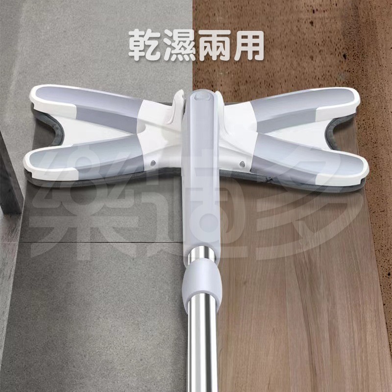 X型仿手擰免洗懶人拖把 SIN7072 拖把 打掃工具 地板清潔 玻璃清潔-細節圖8
