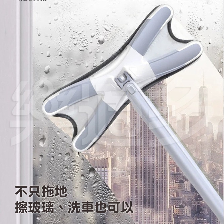 X型仿手擰免洗懶人拖把 SIN7072 拖把 打掃工具 地板清潔 玻璃清潔-細節圖11