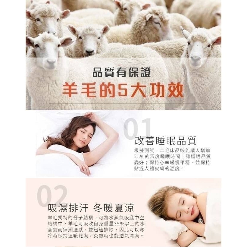石墨烯遠紅外線羊毛被 SIN6540 棉被 羊毛被 石墨烯被子-細節圖8