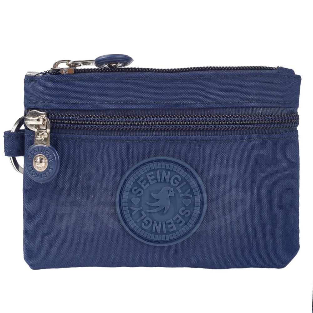 防潑水雙層拉鍊零錢包 SIN8849 信用卡包 手拿包 零錢包-細節圖11