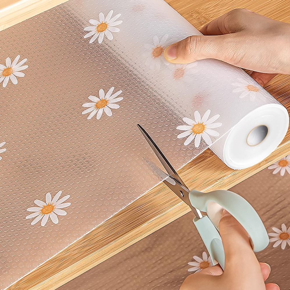 EVA小雛菊櫥櫃墊 SIN6289 隔髒墊 防滑墊 櫥櫃墊 抽屜墊 廚房墊 桌墊 餐墊-細節圖9