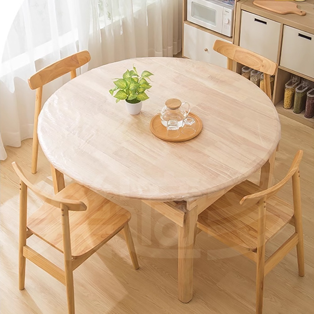 防油污ㄧ次性束口薄膜桌布10入/ SIN9248 桌布 防塵套-細節圖8