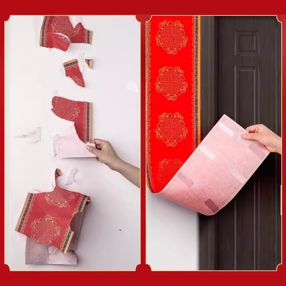 春聯專用無痕雙面膠60片/包 1212 無痕雙面膠 春聯雙面膠-細節圖7