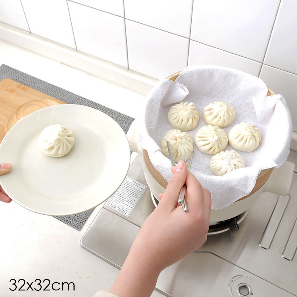 棉紗蒸籠布【方型】1394 棉紗蒸籠布 蒸籠布-細節圖6