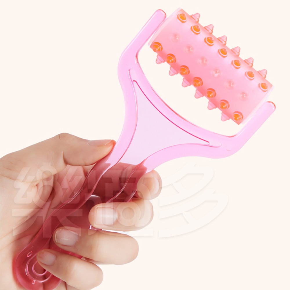 硅膠按摩滾輪【顏色隨機】SIN8611 按摩滾輪 紓壓 放鬆 運動按摩 按摩器 臀腿按摩-細節圖10