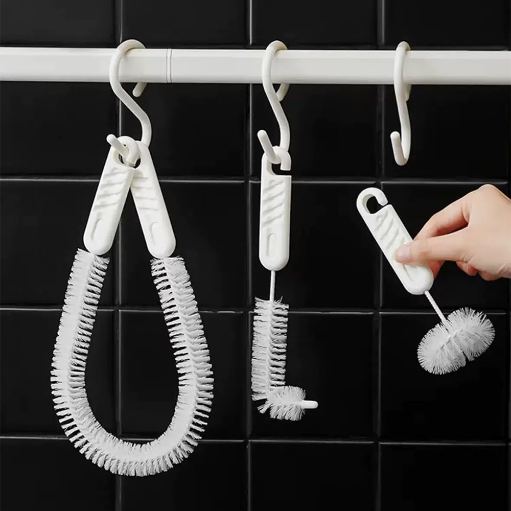 【三件組】水槽清潔刷 SIN6620 水槽清潔刷 縫隙刷 疏通刷 排水孔刷 浴室清潔 廚房清潔-細節圖9