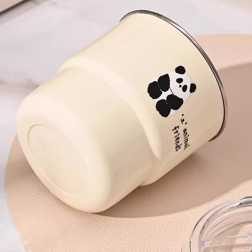 熊貓鱷魚304不鏽鋼隨行咖啡杯450ml SIN8150 咖啡杯 水杯 隨手杯 不鏽鋼杯-細節圖10