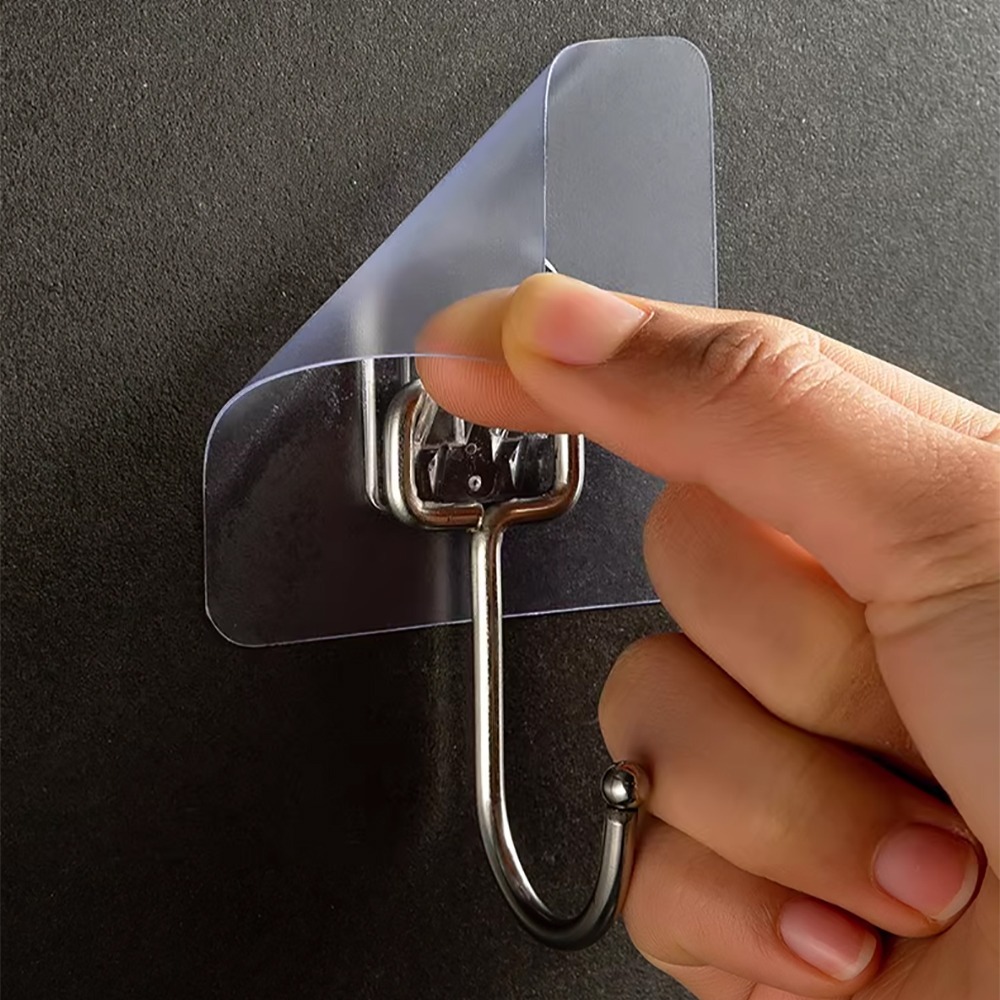 壁貼掛勾10入/組 SIN9215 掛勾 無痕掛勾 衣架 居家收納 收納架-細節圖6