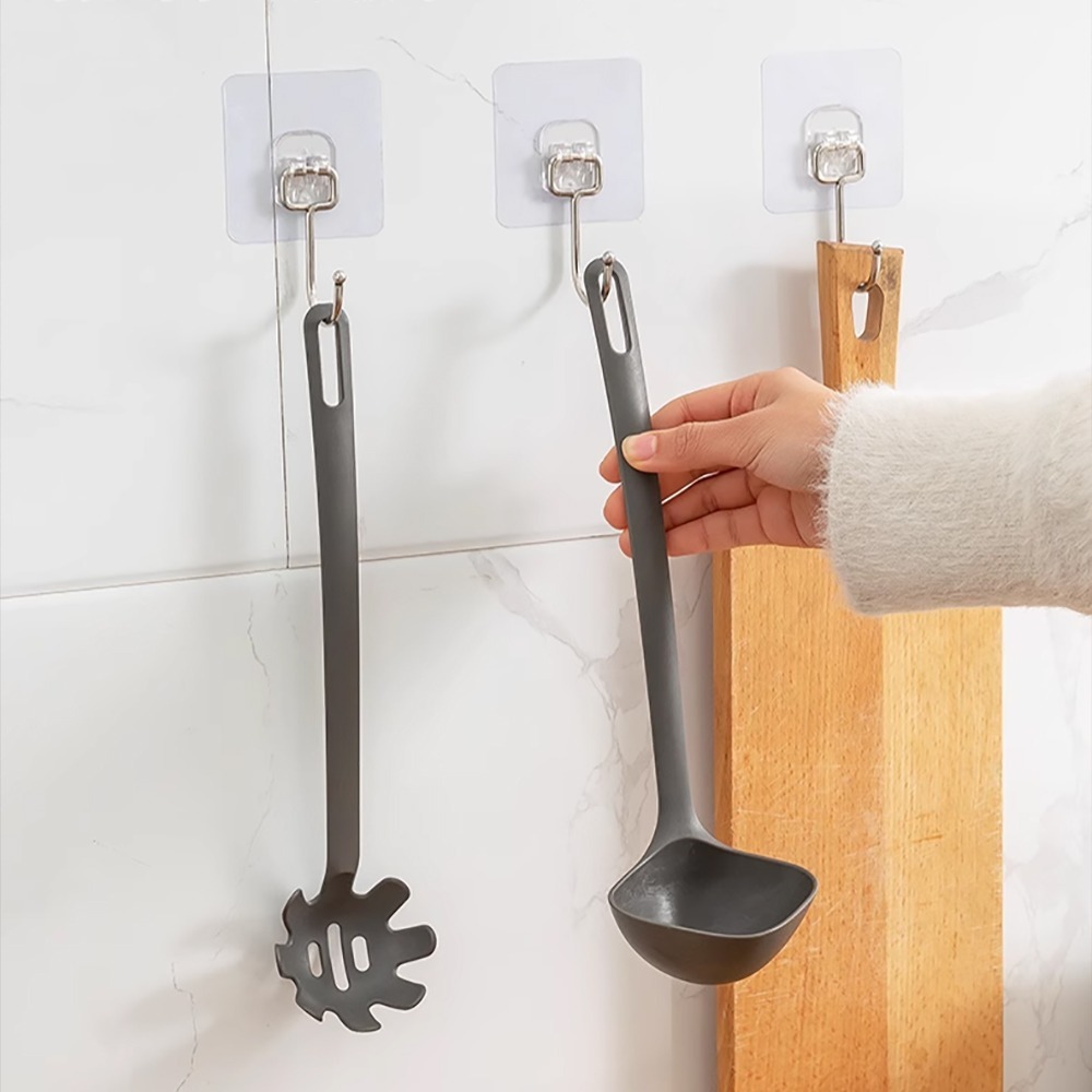 壁貼掛勾10入/組 SIN9215 掛勾 無痕掛勾 衣架 居家收納 收納架-細節圖7