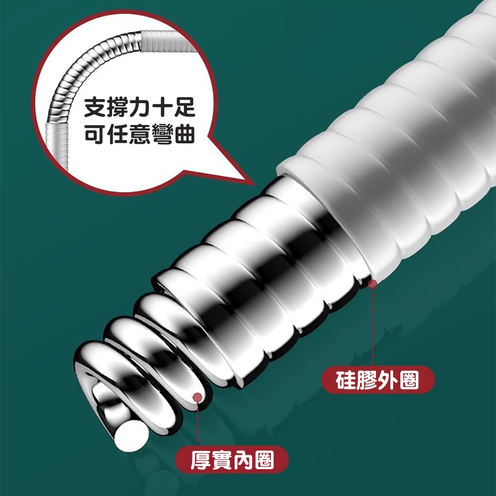 萬向可調角度蓮蓬頭支架 SIN7471 蓮蓬頭支架 花灑支架 蓮蓬頭架 花灑架-細節圖7