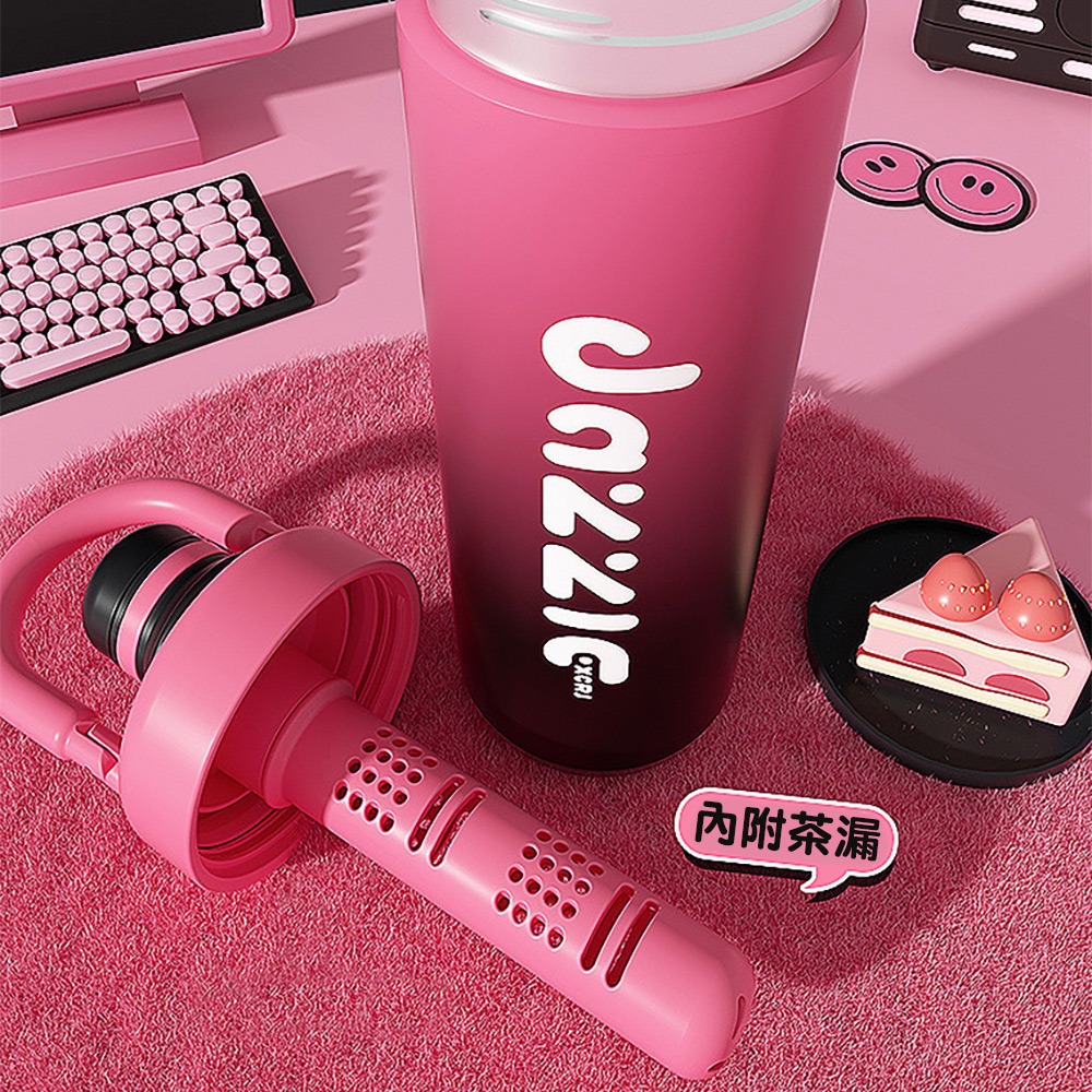 316不鏽鋼手提漸變色直飲杯 SIN8155 保溫杯 運動水杯 不鏽鋼杯 304不銹鋼杯 316不銹鋼杯 水杯 直飲杯-細節圖8