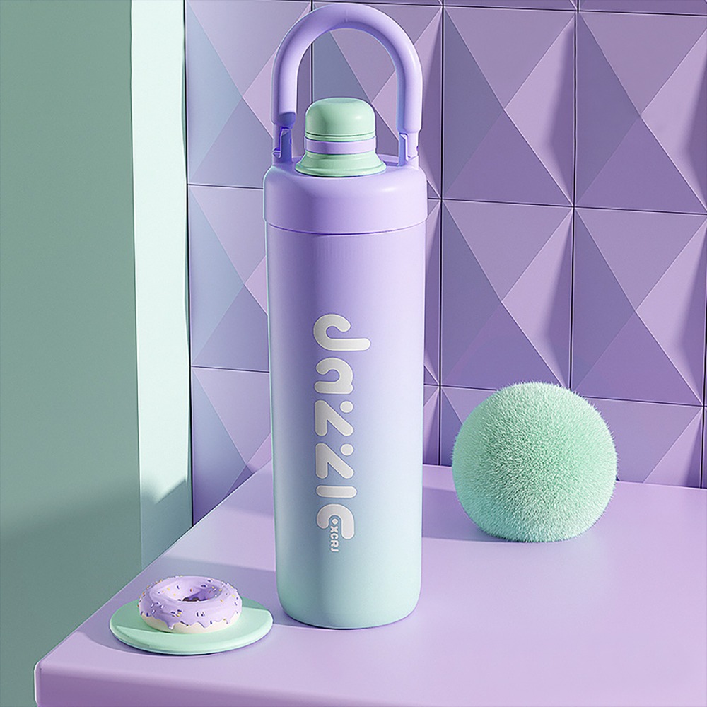 316不鏽鋼手提漸變色直飲杯 SIN8155 保溫杯 運動水杯 不鏽鋼杯 304不銹鋼杯 316不銹鋼杯 水杯 直飲杯-規格圖11