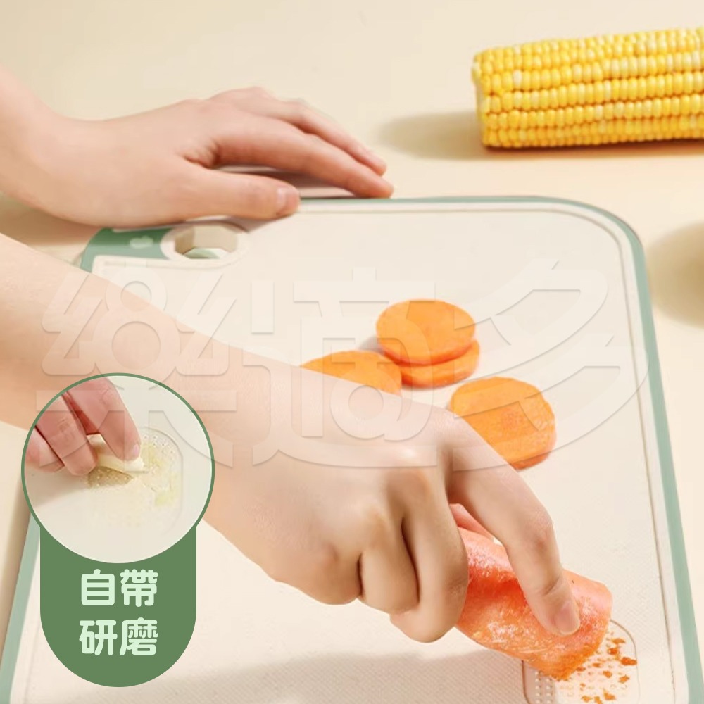 小麥桔桿加厚雙面砧板 SIN6648 砧板 沾板 切菜板-細節圖4