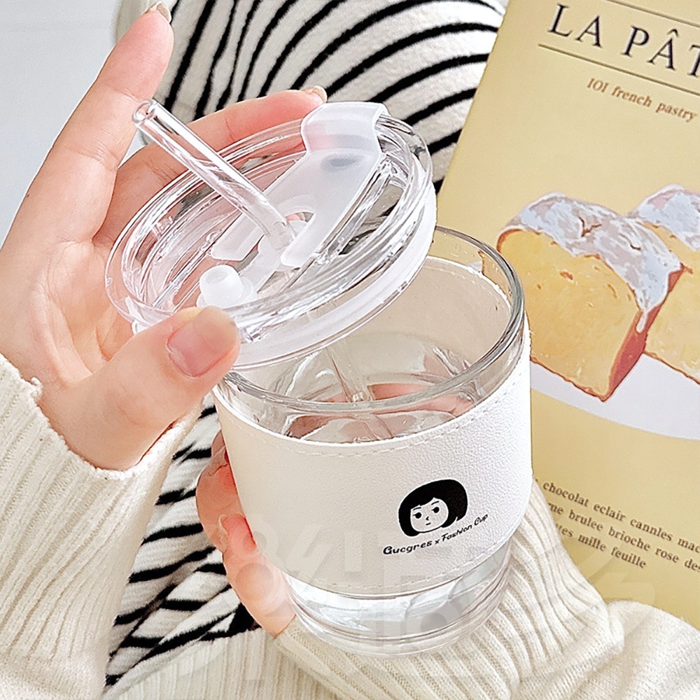 【水杯】阿妙阿瓜耐熱玻璃杯 19129 玻璃杯 水杯-細節圖8