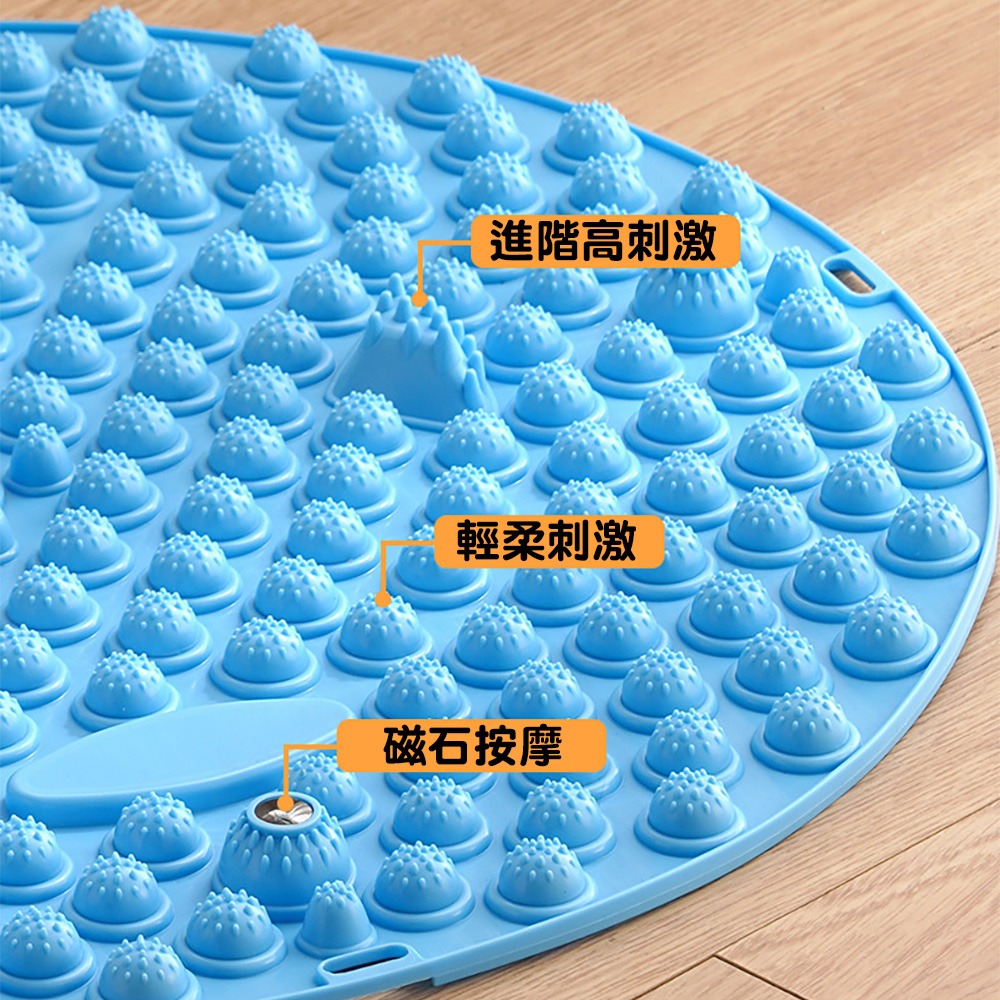 圓型足底指壓板36cm【顏色隨機】SIN8655 指壓板 腳底按摩指壓板 腳底按摩-細節圖5