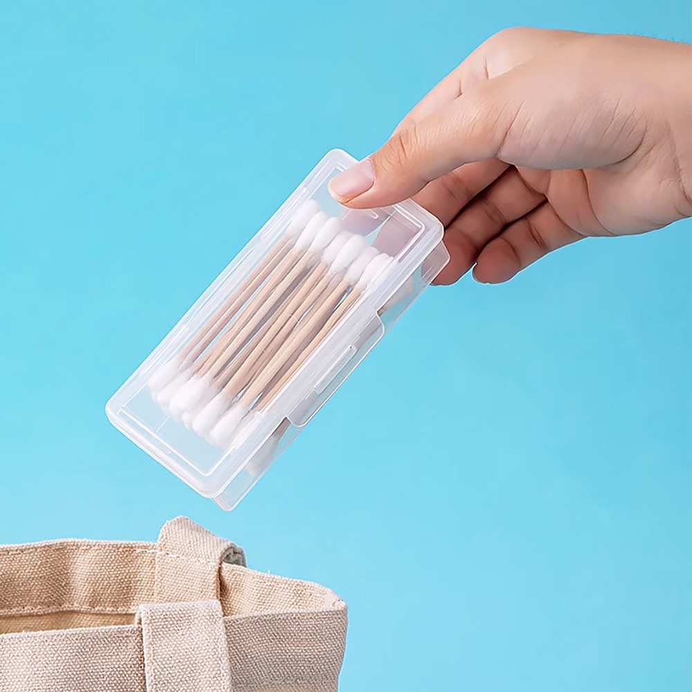 攜帶式多用牙線盒 3644 牙線盒 棉花棒收納盒 收納盒 居家收納 旅行收納盒 收納-細節圖9