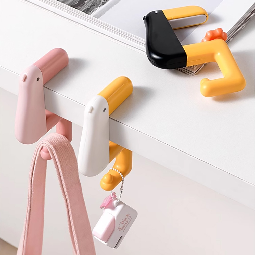 思考鴨背包書包折疊掛勾 4079 桌邊掛勾 包包掛勾 櫥櫃掛勾 掛勾-細節圖9