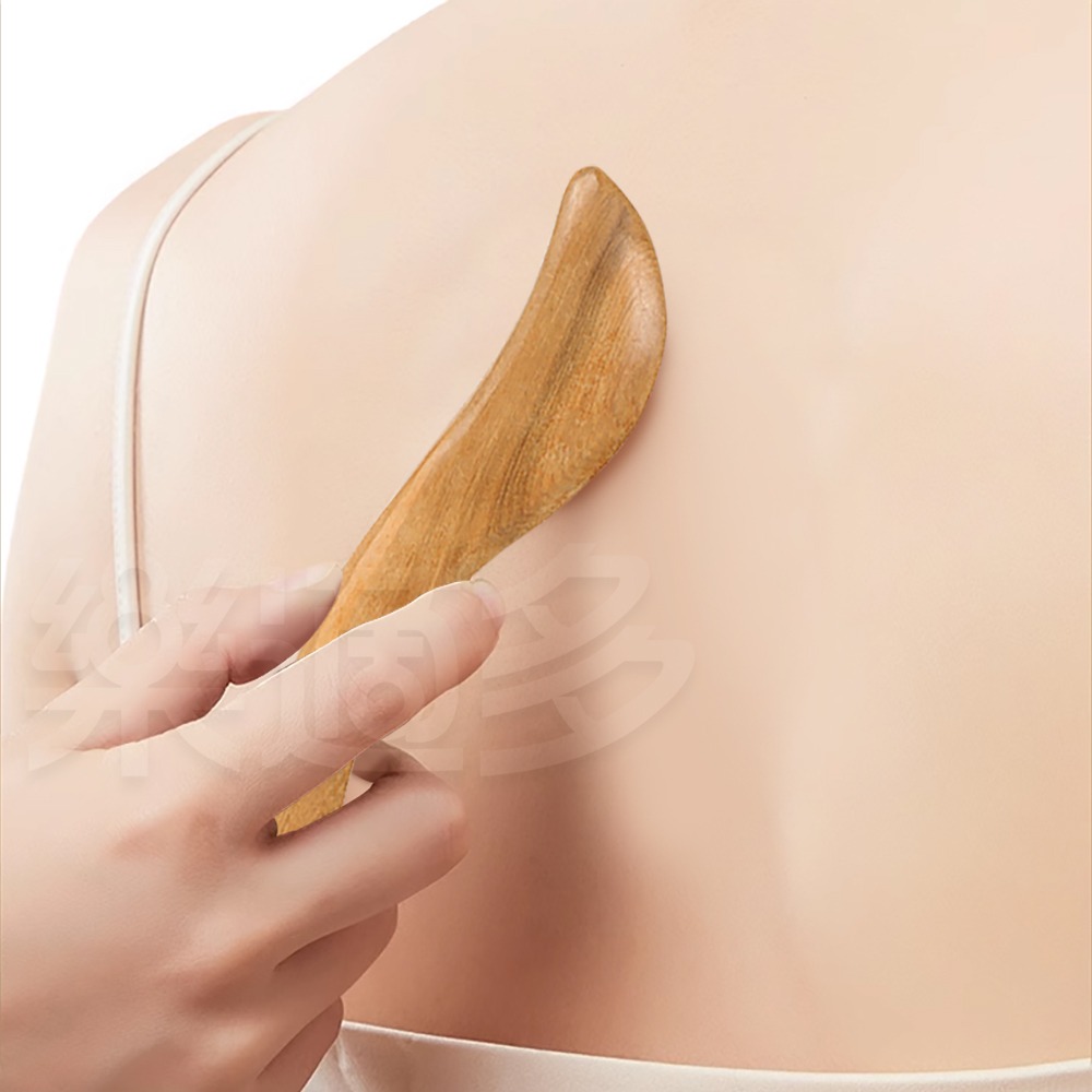 木質S型刮痧板 SIN8651 刮痧板 按摩 紓壓 刮痧板-細節圖5