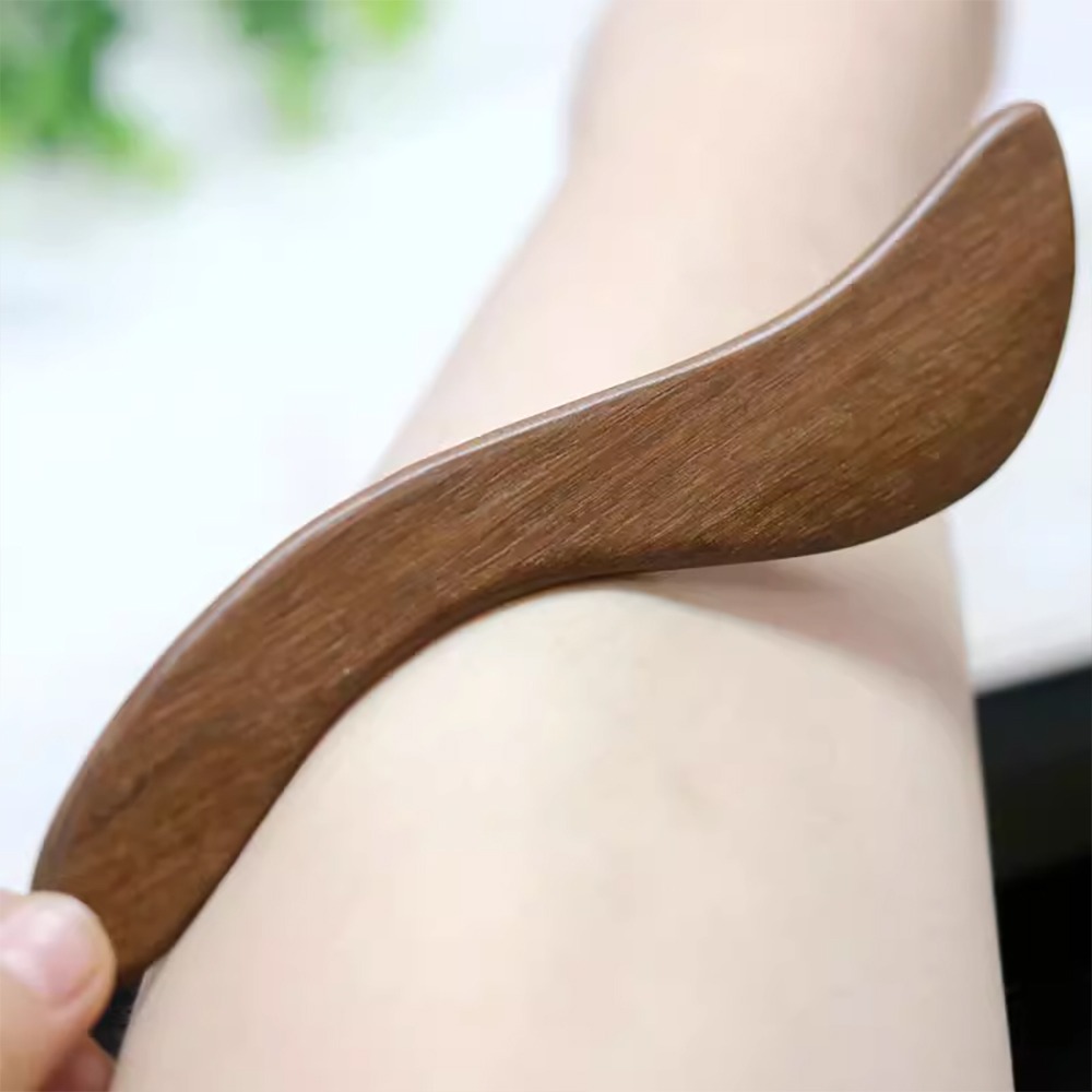 木質S型刮痧板 SIN8651 刮痧板 按摩 紓壓 刮痧板-細節圖6