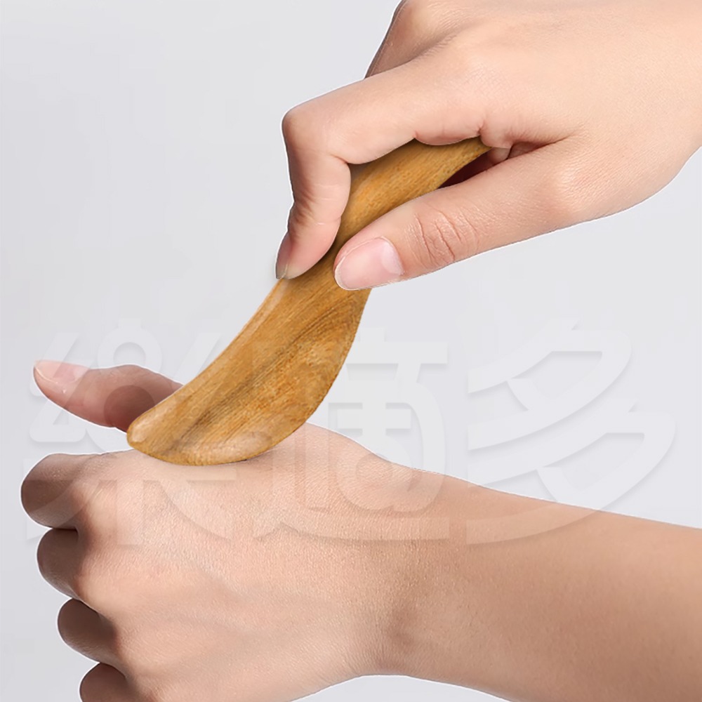 木質S型刮痧板 SIN8651 刮痧板 按摩 紓壓 刮痧板-細節圖8