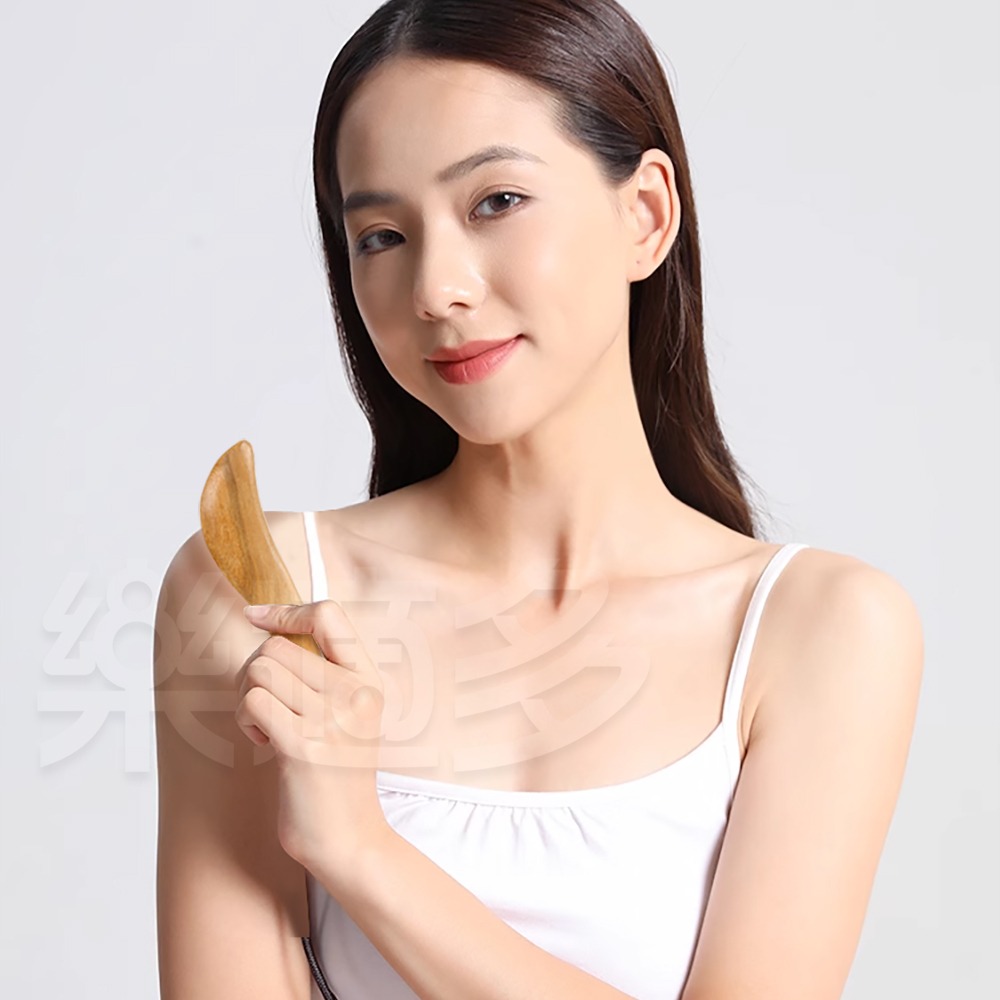 木質S型刮痧板 SIN8651 刮痧板 按摩 紓壓 刮痧板-細節圖9