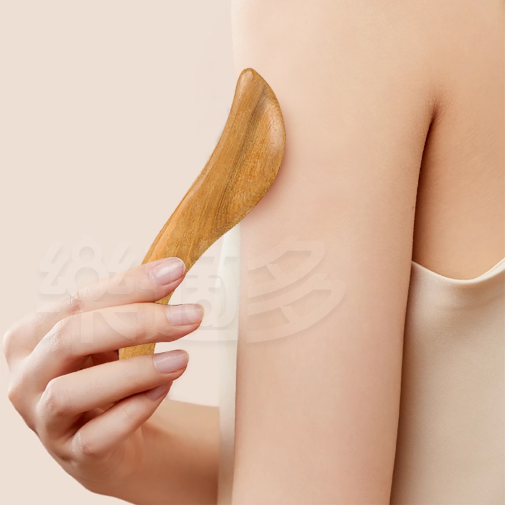 木質S型刮痧板 SIN8651 刮痧板 按摩 紓壓 刮痧板-細節圖11