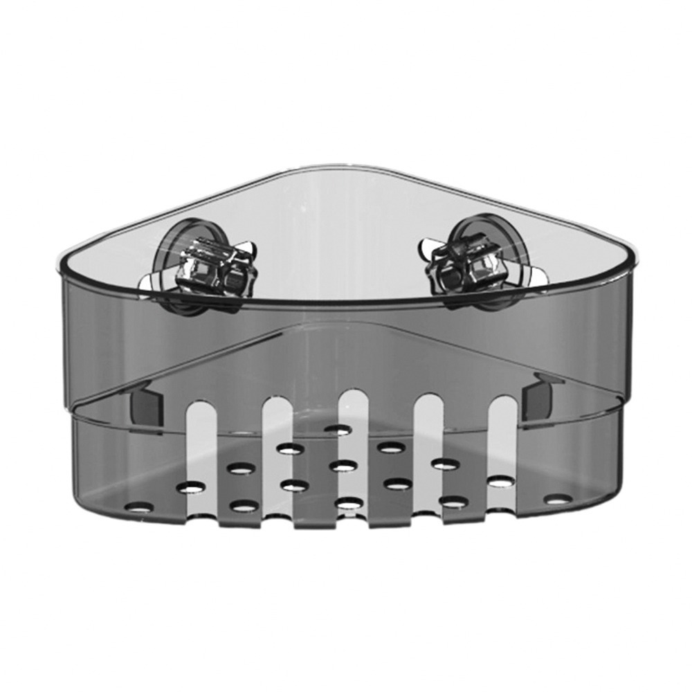 吸盤水槽瀝水收納架 SIN6241 收納架 海綿架 瀝水架 瀝水收納架 水槽收納架 廚房收納 浴室收納 轉角收納架-規格圖9