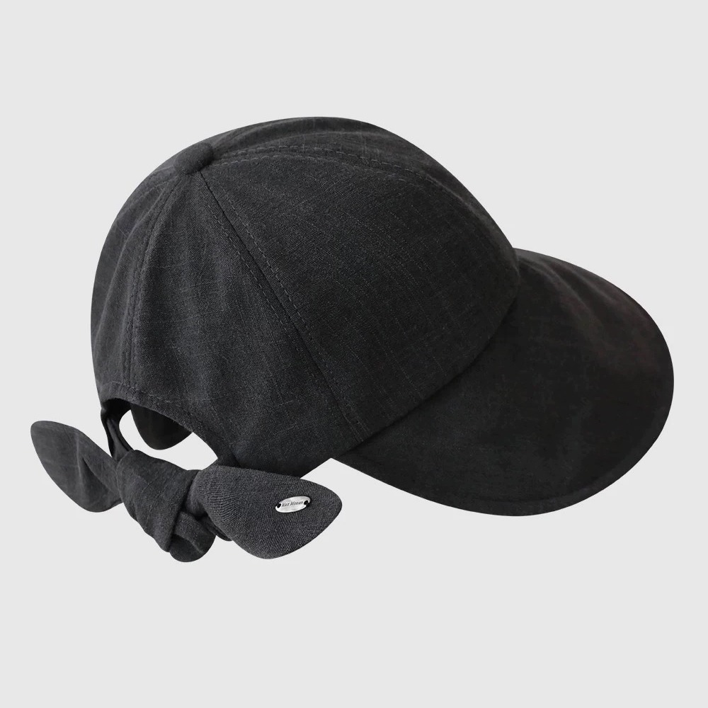 棉麻蝴蝶結寬帽沿遮陽帽 0613 漁夫帽 遮陽帽 防曬帽 棒球帽 盆帽 防曬 遮陽-規格圖11