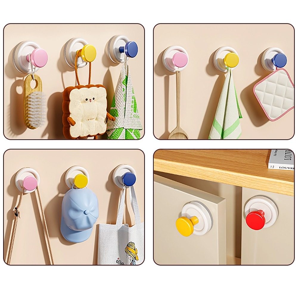 糖果色吸盤掛勾 SIN9214 掛勾 吸盤掛勾 門把 馬桶掀蓋-細節圖5