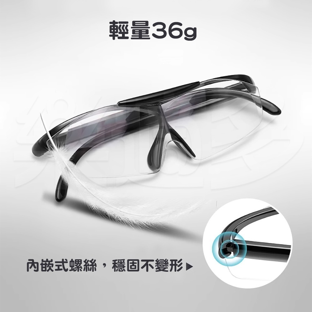 翻蓋1.6倍放大眼鏡 SJ4587 放大鏡 眼鏡形放大鏡-細節圖6