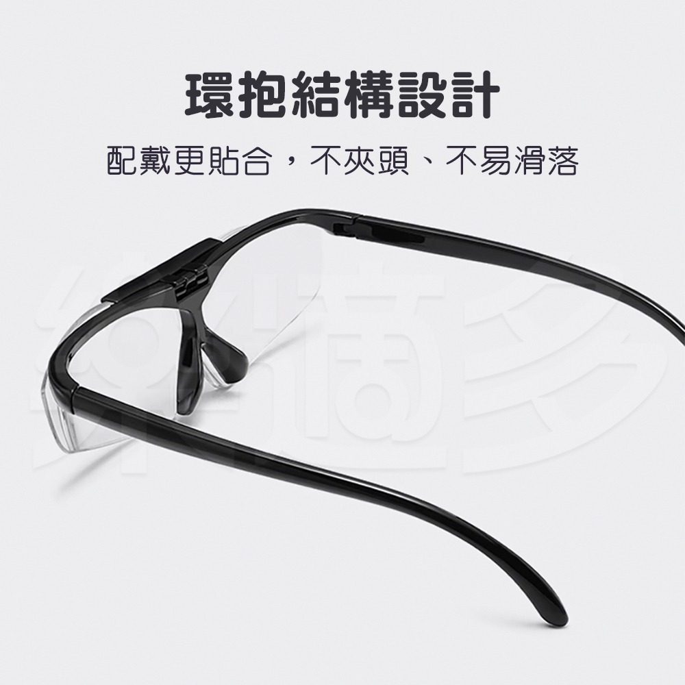 翻蓋1.6倍放大眼鏡 SJ4587 放大鏡 眼鏡形放大鏡-細節圖7