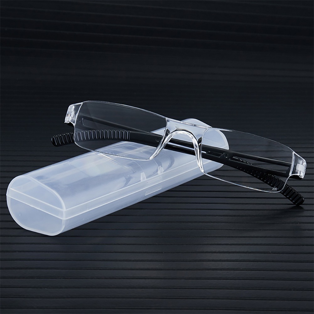 輕巧無框1.6倍放大眼鏡 附眼鏡盒 SJ8199 放大眼鏡 放大鏡-細節圖7