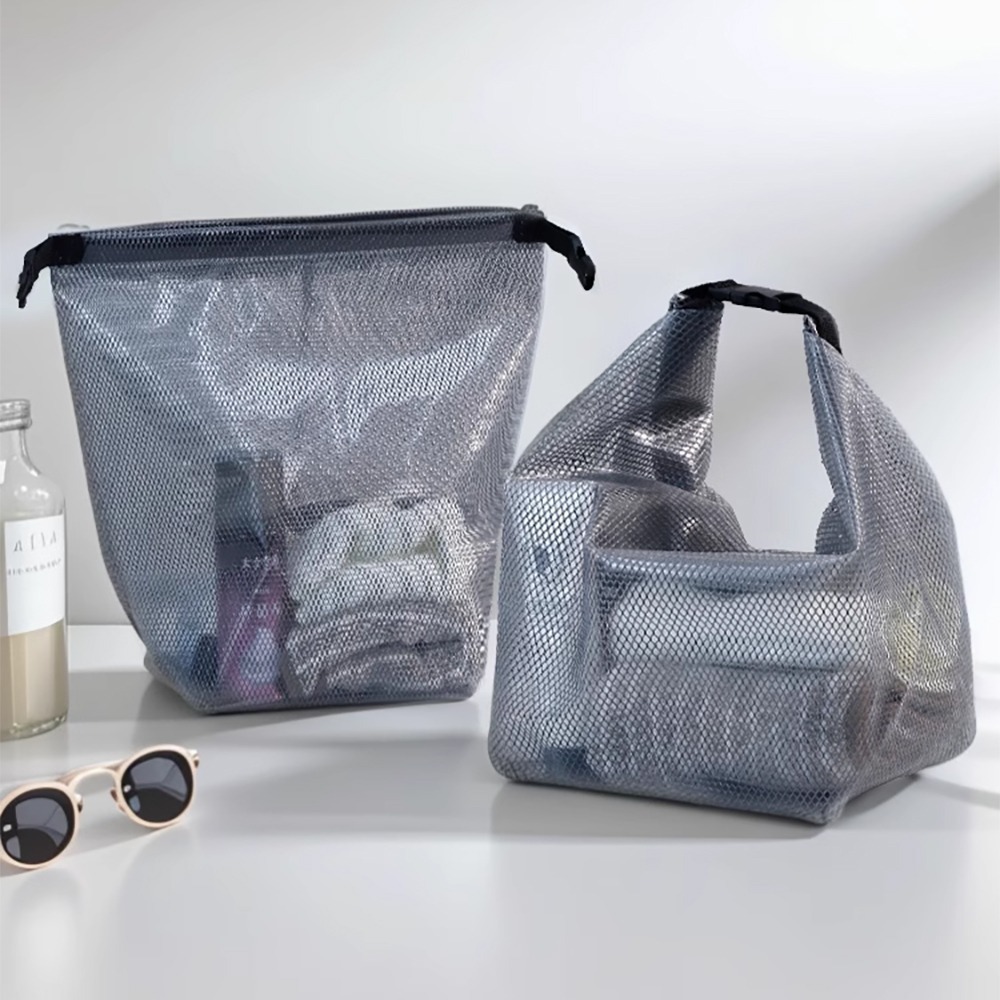 防水手提化妝包 4080 化妝包 游泳包 盥洗包 洗漱包 手提袋 手提包-細節圖8