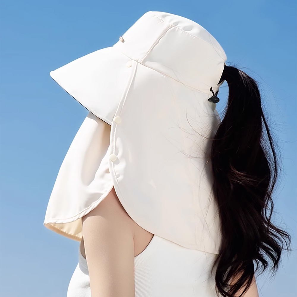 防曬面罩漁夫帽 SA650 漁夫帽 遮陽帽 防曬帽-細節圖9