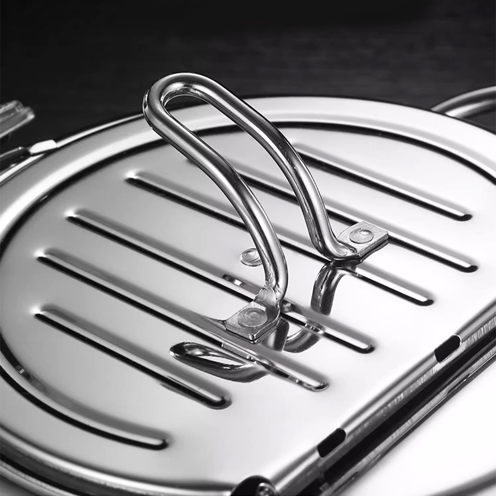 304不鏽鋼油炸鍋 IJ188 油炸鍋 鍋具 天婦羅油炸鍋-細節圖7