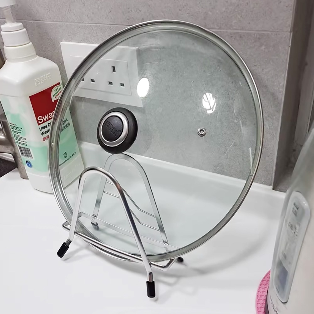 三角加厚不鏽鋼鍋蓋砧板架 8688 鍋蓋架 砧板架-細節圖7