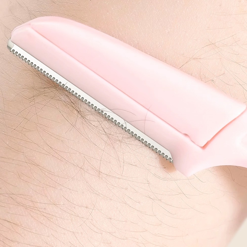 安全折疊修眉刀三入組【顏色隨機】SIN6938 修眉刀 折疊修眉刀-細節圖6