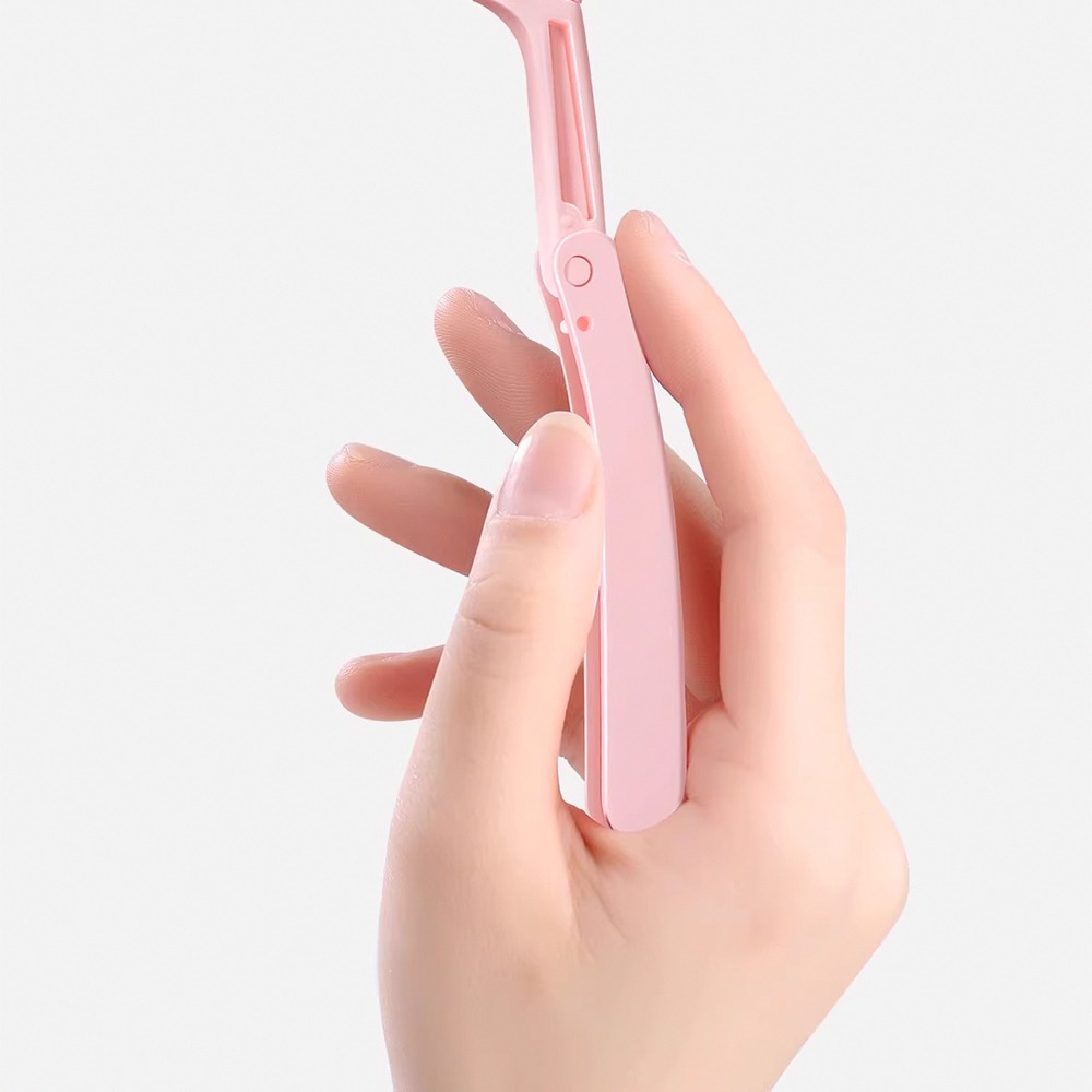 安全折疊修眉刀三入組【顏色隨機】SIN6938 修眉刀 折疊修眉刀-細節圖7